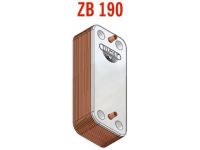 Теплообмінник ZB 190 (INOX AISI 316L) 16 пластин O-ring Zilmet S.p.A. (17B1901606) ZILMET - 1