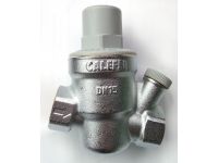 Редуктор зниження тиску Caleffi з отвором для манометру Ø1/2" хром Max. 16 bar 1÷6 bar 40°С (533441)