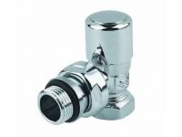 Кран відсікаючий кутовий Carlo Poletti ХРОМ d1/2" FIRST (V140410CB)