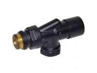 Кран відсікаючий реверсивний Carlo Poletti BLACK MATTE d1/2" FIRST REVERSA (V19910EFS9005O)