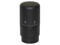 Термостатична латунна головка (рідинний сенсор) Carlo Poletti BLACK MATTE M30 x 1,5 (A40900EFS9005O)