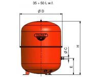 ZILMET CAL-PRO 50 (с ножками) (1300005003)