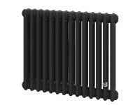 DeLonghi Multicolumn 570 3 колони 14 секцій конф.0 (бокове 1/2") RAL9005МATT (0Q1030570140000RAL9005М) Delonghi - 1