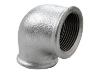 Atusa Редукційне коліно оцинковане (білий чавун) d 1"х3/4" ВВ 90 (09025054)