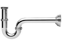 Ghidini SpA латунный хром трубчатый для умывальника (под автопробки) d32 х 1 1/4" (560)