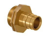 Штуцер Uponor GmbH WIPEX Q&E з зовнішньою різьбою Ø32 х 1" ЗP (1008730) Uponor - 1