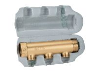 CALEFFI Розподільчий колектор d11/4" х 4 х 3/4"З з ізоляцією (650742)