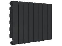 Радіатор опалення алюмінієвий FONDITAL Blitz Super B4 Black Coffee 500/100 (8 секцій) (VC053V03408)