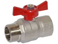 Кран-S шаровой усиленный Bonomi MISSOURI 1" ВН "бабочка" (79570008)