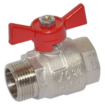 Кран кульовий Bonomi TAMIGI 3/4" ВН"метелик" (76070006R) Bonomi - 1