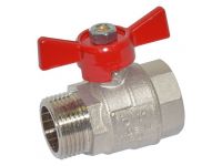 Кран шаровой Bonomi TAMIGI 1" ВН "бабочка" (76070008R)