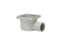 Трап горизонтальний нержавіючий REDI s.p.a. INOX Ø50 х 100 мм (E2245AI)