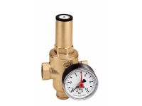 Редуктор зниження тиску з отвором для манометру Caleffi S.p.a. Ø1/2" Max. 25 bar 0,5÷6 bar 80°С (536240)