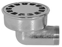 653P100 Трап круглий горизонтальний латунний хромований Ø100 мм x Ø1 1/4" З Ghidini SpA