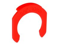 Фіксуюча скоба Ø3/8" червона Polyacetal (HCP10-3/8RD) CDC Fluidtech Europe S.r.l.