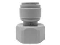 Перехідник в комплекті зі скобою Ø1/4" (трубка) х Ø1/2" BР Polyacetal CDC Fluidtech Europe S.r.l