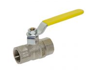 79500104 Кран газовий кульовий MISSUORI GAS Ø1/2" ВВ сталева ручка Idrosanitaria Bonomi