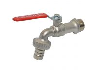 73000106R Кран поливочний кульовий ARNO Ø3/4" сталева ручка Idrosanitaria Bonomi