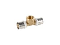PEXAL BRASS Трійник (прес) Ø20 (2,5) х 3/4" В х 20 (2,5) Valsir S.p.A. (VS0175927)