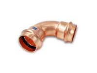 Коліно мідне під прес 681/900U Ø15 90° ВВ AESPRES UNIKO® RM (681015900U) 