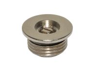 Кран повітровідвідний ручний ХРОМ Ø1/2" під декоративну кришку (ущільнення EPDM) Marvit Spa (103100319)