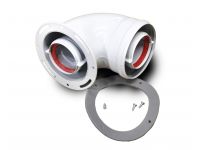 Стартовый угол (установочные) 60/100 для котла Navien