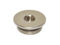 Заглушка ХРОМ Ø1/2" З під декоративну кришку (ущільнення EPDM) Marvit Spa (158000001)