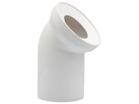 58102 Коліно до унітазу 45° SANIT (Germany) (58.102.01..0022)