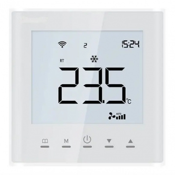 4HEAT AE669DW.WF Терморегулятор для электрического или водяного теплого пола WiFi (4HT.AE669DW.WF) - 1